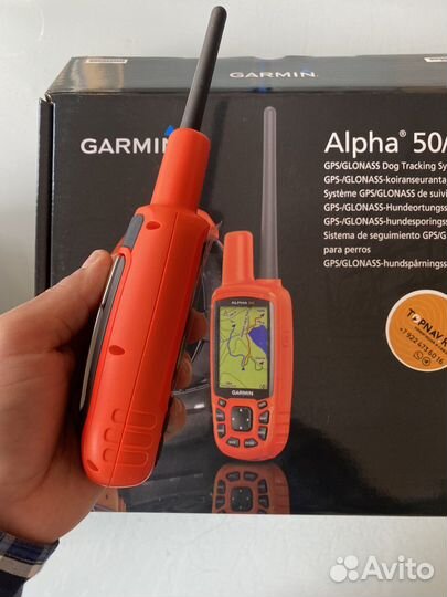 Навигатор garmin alpha 50, без ошейника, rus