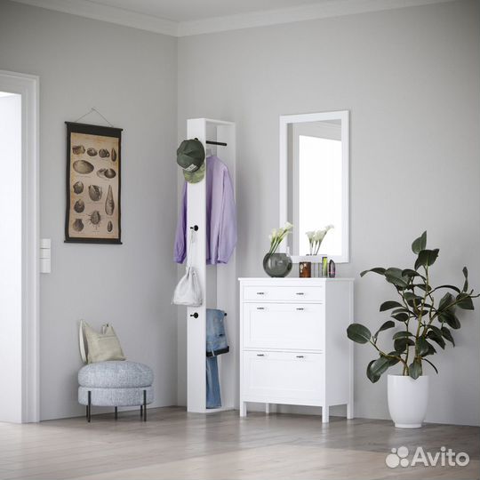 Модульная прихожая Бланко (Белый)