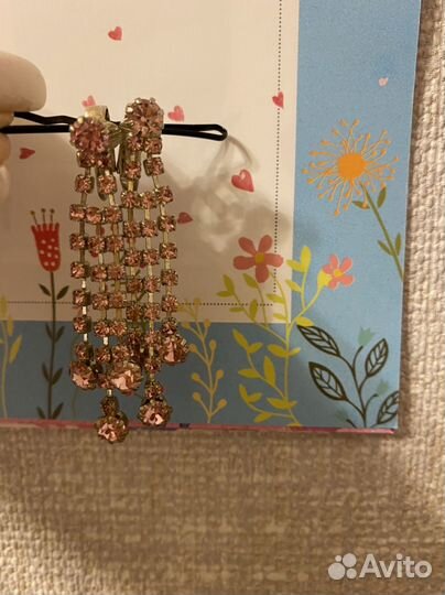 Серьги клипсы