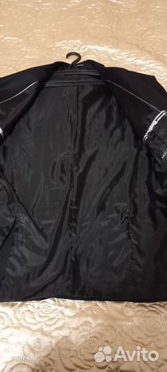 Пиджак мужской черный