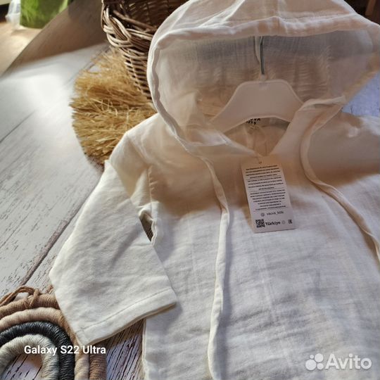 Костюм из муслина vauva 1-6лет