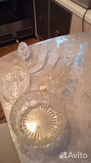 Хрустальная посуда СССР