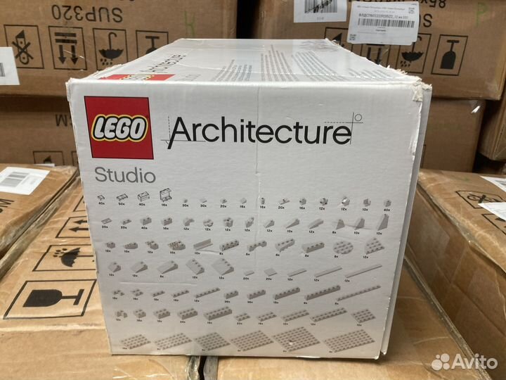 Lego architecture studio все детали