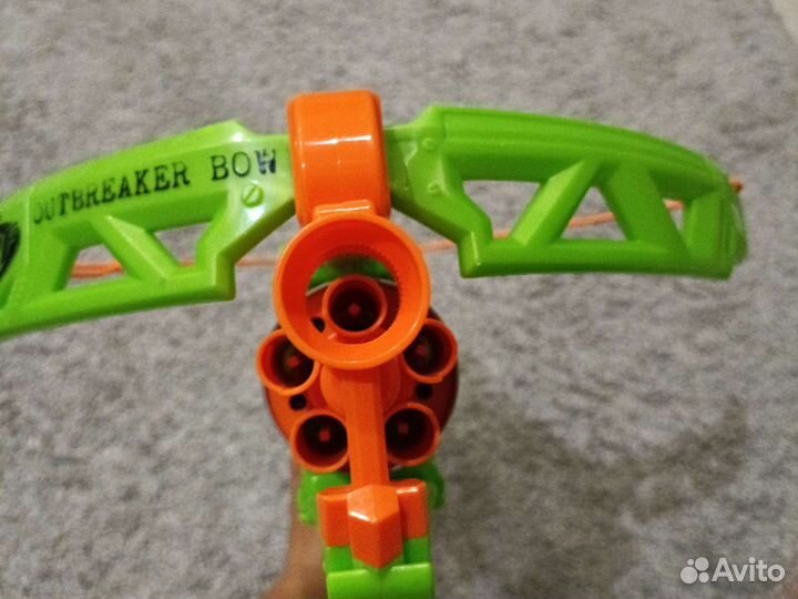 Бластер нерф арбалет зомби страйк