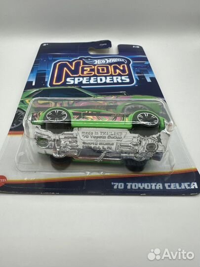 Hot wheels neon speeders toyota celica