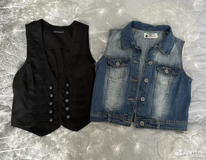 Вещи пакетом 42 размера (жилетки и кардиган)