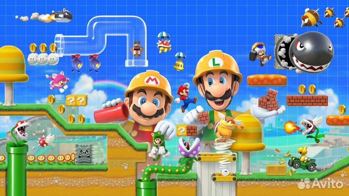 Super Mario Maker 2, б/у (Switch)