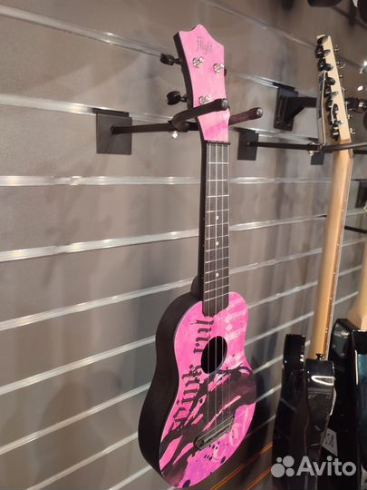 Укулеле сопрано Flight Ultra S-40 Pink Rules
