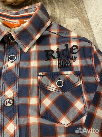 Рубашка для мальчика 122