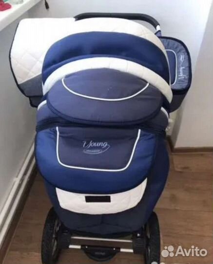 Коляска 2 в 1 adamex young