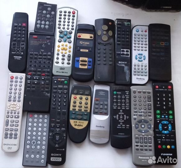 Пульты для TV, приставок и камер