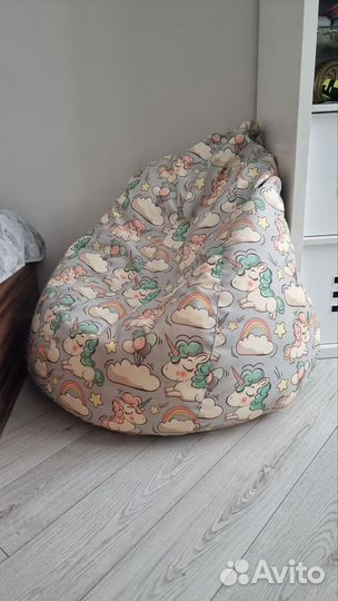 Кресло-мешок Единороги XL