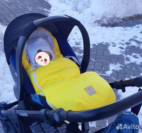 Конверты в коляску осень-зима Bon cotton