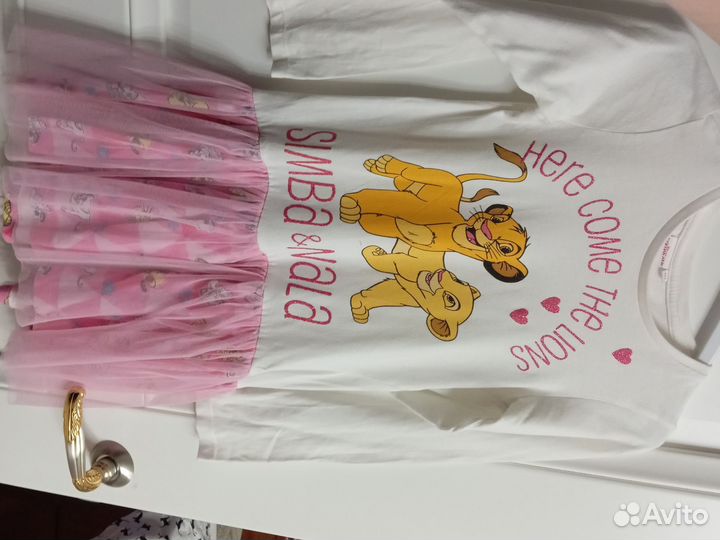 Платье на девочку 122