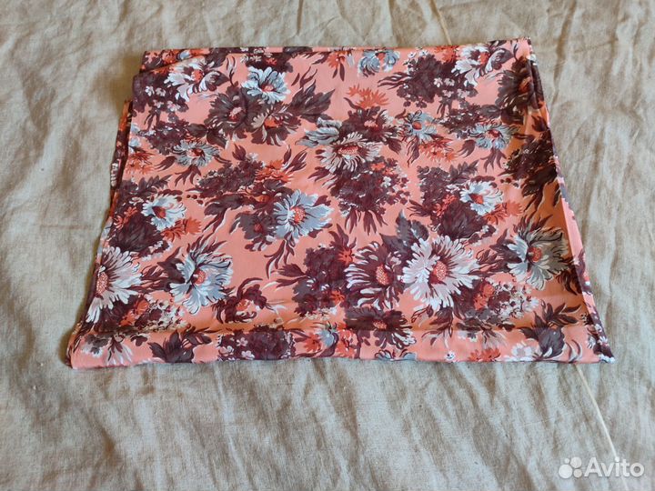 Ткань натуральный шелк СССР