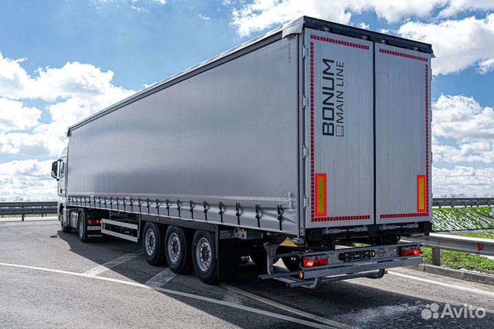 Полуприцеп шторный Bonum 914296-04, 2024