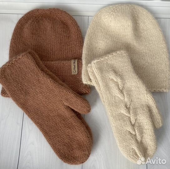Шапки с рукавицами
