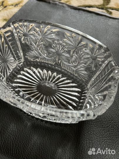 Хрустальная посуда СССР