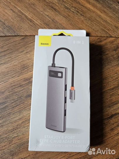 Baseus Type-C хаб 8 in 1