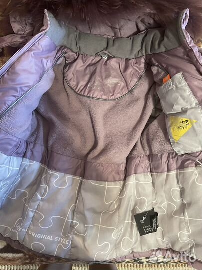 Зимний костюм для девочки 104