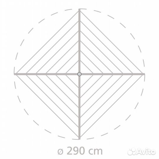 Сушилка для белья уличная Brabantia Lift-O-Matic A