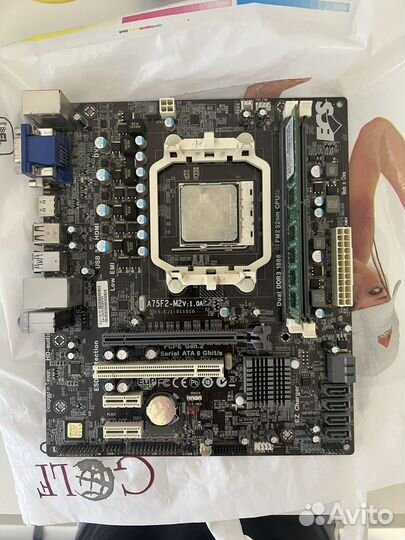 AMD A8 5600K + ECS elitegroup A75F2-M2