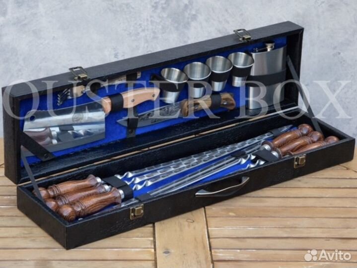 Подарочный набор с шампурами 