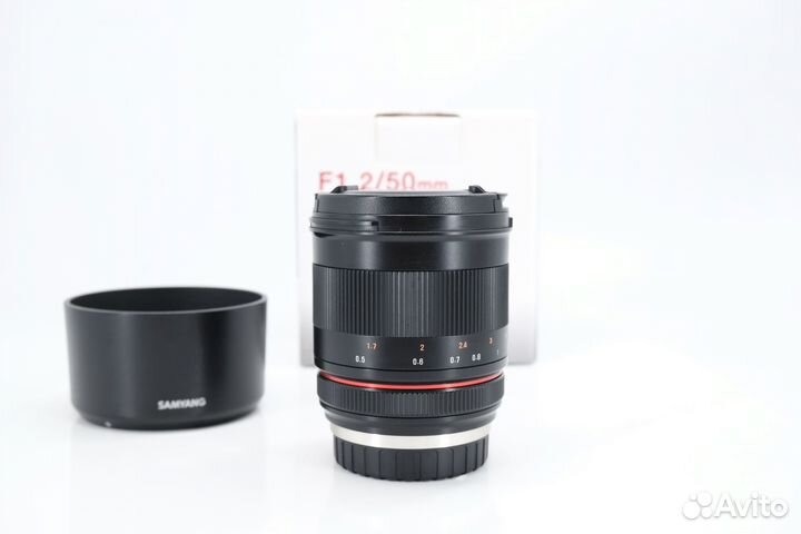 Samyang 50mm f/1.2 UMC CS MFT отл.сост