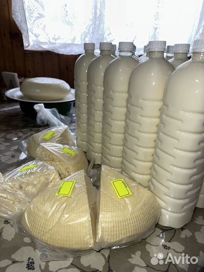 Молоко коровье домашнее