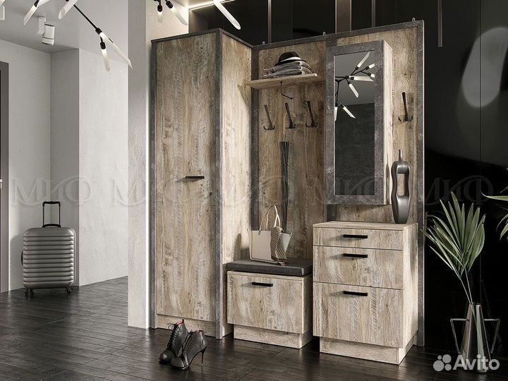 Тумба с зеркалом