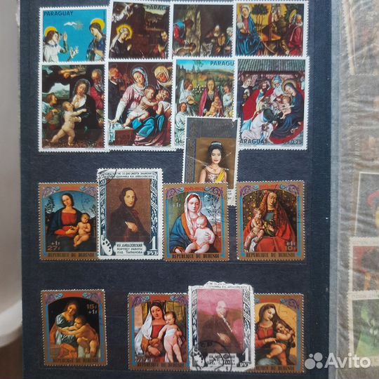 Коллекционные марки 70-90 г