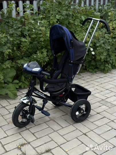 Трехколесный детский велосипед lamborghini
