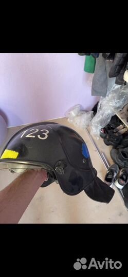 Каска пожарного мчс