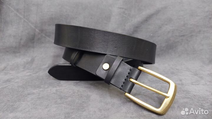 Кожаный ремень ручной работы под заказ