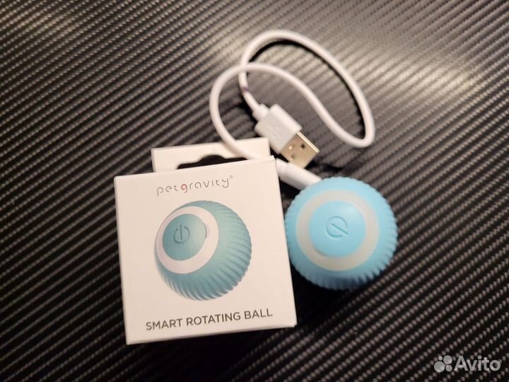 Умный мячик для кошки игрушка