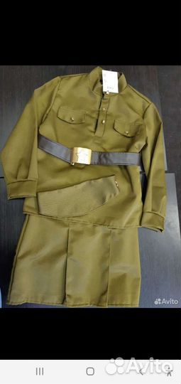 Военная форма взрослая Женская