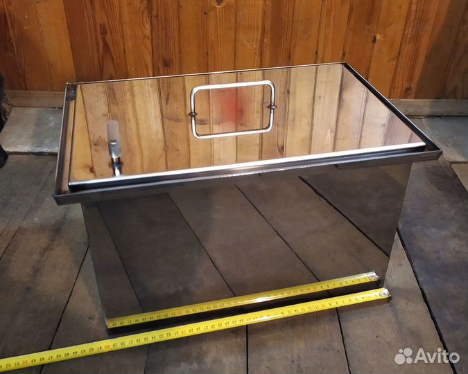 Коптильня для горячего копчения 40х25х25 1,5 мм