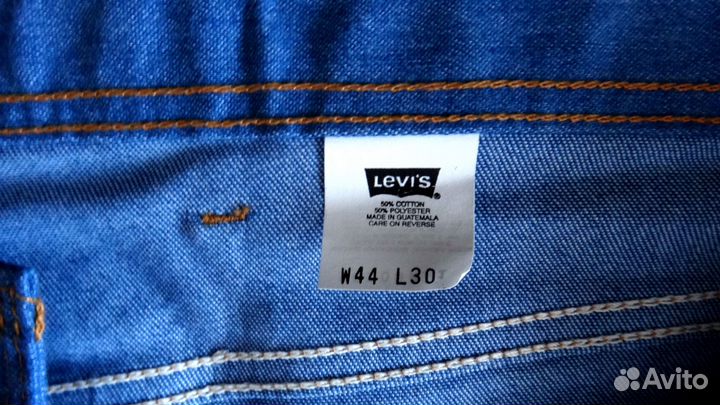 Джинсы Levis W44 L30 (Original / Vintage) р.60