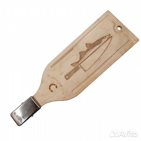 Доска разделочная с прищепкой для рыбы следопыт