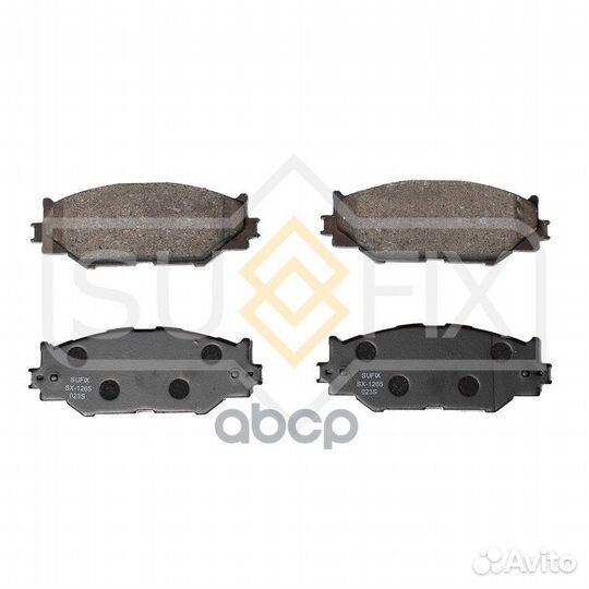 Дисковые тормозные колодки перед прав/лев s