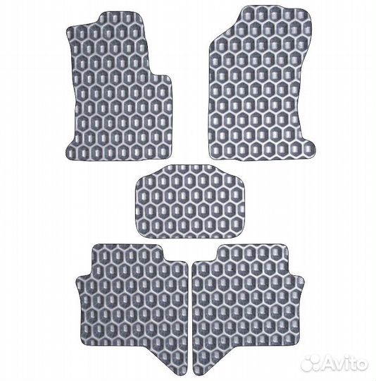 Автоковрики EVA для toyota hilux 2015