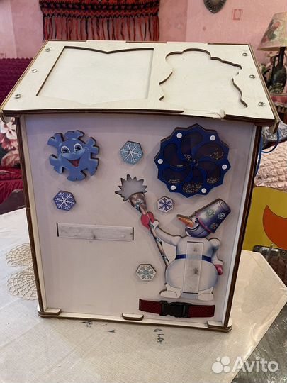 Бизиборд домик большой