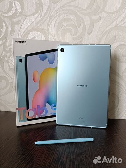 Планшет Samsung Tab S6 lite 64Гб Blue