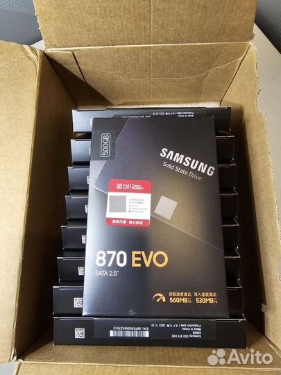 Ssd Samsung 870 evo 500gb Оригинал