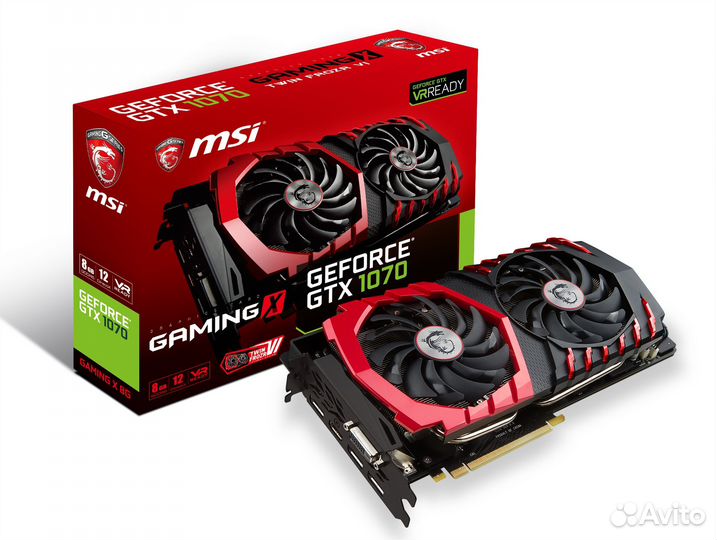 MSI GeForce GTX 1070 gaming X 8G