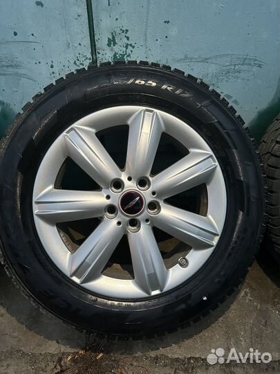 Зимние колеса на mini cooper r17
