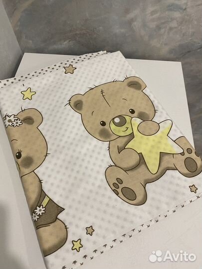 Постельное белье в детскую кроватку