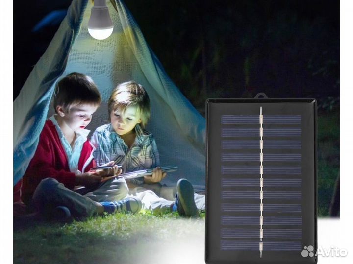 Энергосберегающая лампа на солнечной батарее