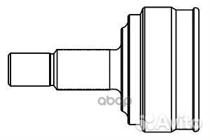 ШРУС VW caddy II/skoda felicia/favorit 1.3-1.9D