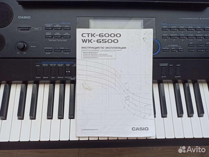 Синтезатор casio ctk 6000
